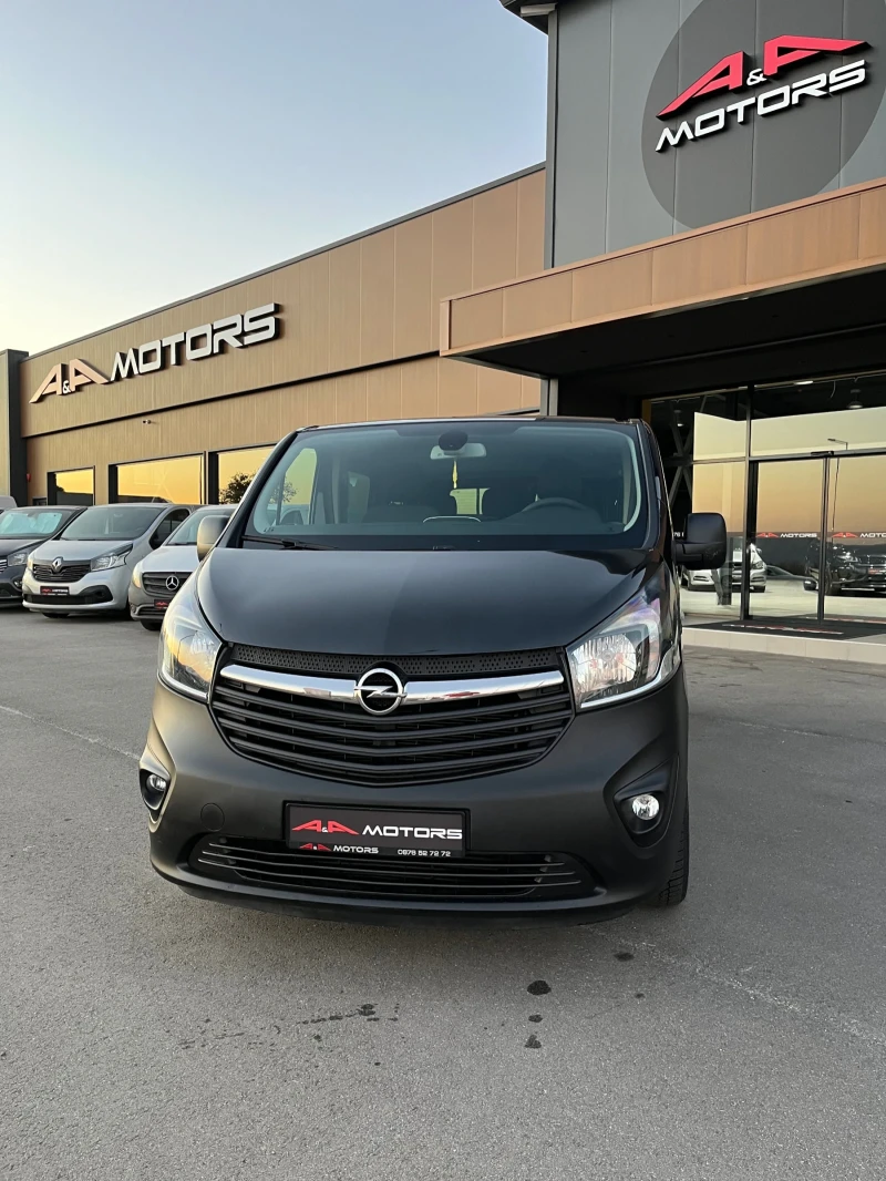 Opel Vivaro 8-МЕСТА;ДЪЛГА БАЗА; КЛИМАТИК;НАВИГАЦИЯ;EURO6, снимка 1 - Бусове и автобуси - 47854361