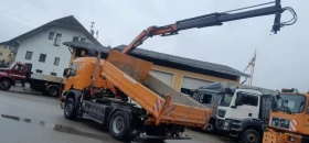 Scania P P 114 4x4 с кран, снимка 3