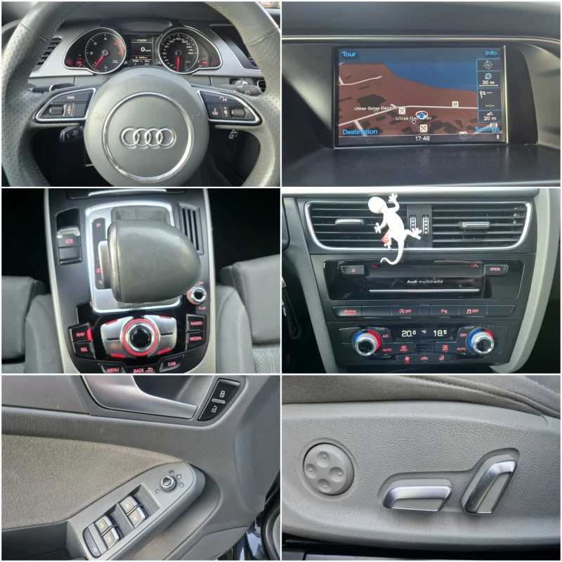 Audi A5 2.0TDI* 190К.С* НАВИ* ЕЛ-СПОРТЕР-САЛОН* БИ-КСЕНОН*, снимка 16 - Автомобили и джипове - 49379126