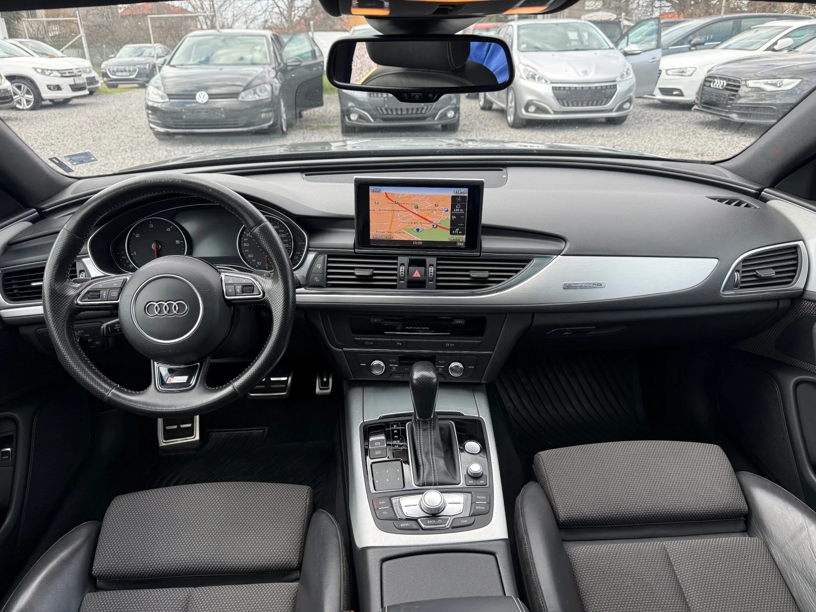 Audi A6 Face 3.0BiTDI 320hp Quattro/Ceramic/Matrix/S-line, снимка 10 - Автомобили и джипове - 52134587