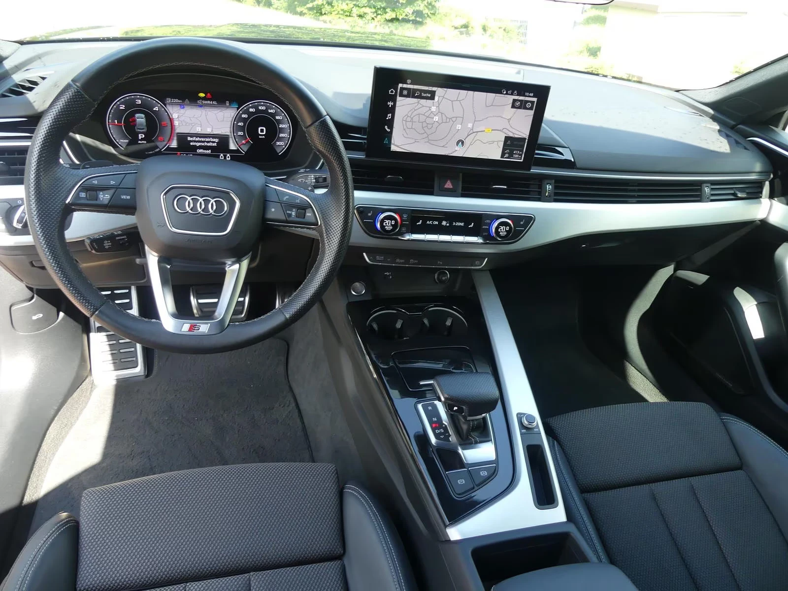Audi A5 2.0TDI/204HP/S-LINE/MATRIX/ACC/CAM/B&O/NAVI/946g, снимка 10 - Автомобили и джипове - 53890326