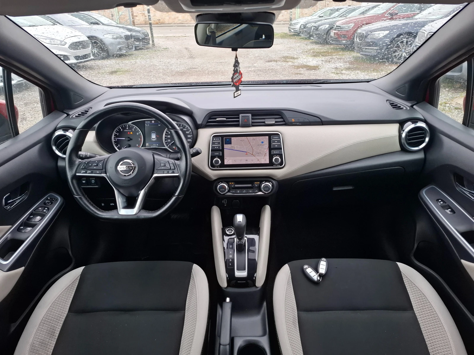 Nissan Micra 1.0i NAVI * KAMERA-360 * KEYLESS * , снимка 12 - Автомобили и джипове - 54024219
