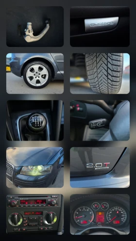 Audi A3 2.0TFSI 200hp * Quattro * Sportback * Swiss *  - 3650 € / 7138.78 лв. - 35827205 15