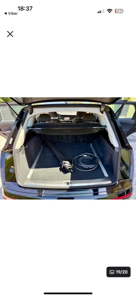 Audi Q7 55TFSI e, plug in Hybrid 40kм на mok, от Германия., снимка 13