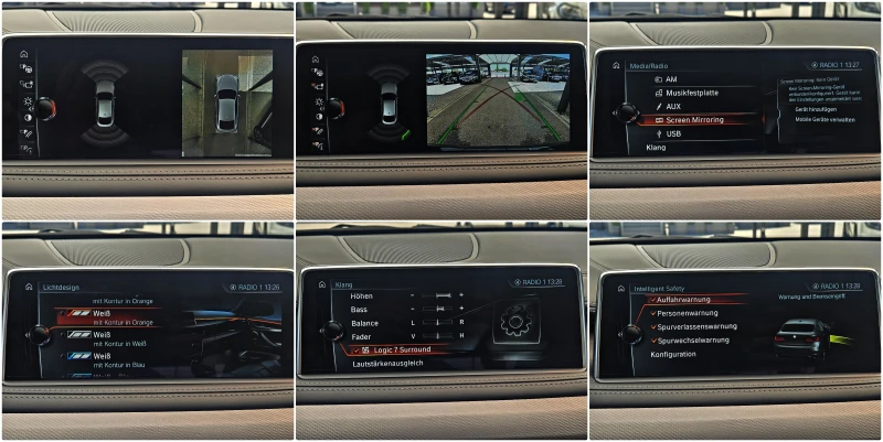 BMW X6 M50D/INDIVIDUAL/DISTR/360CAM/HUD/HARMAN/ПОДГР/LIZI, снимка 14 - Автомобили и джипове - 50700384