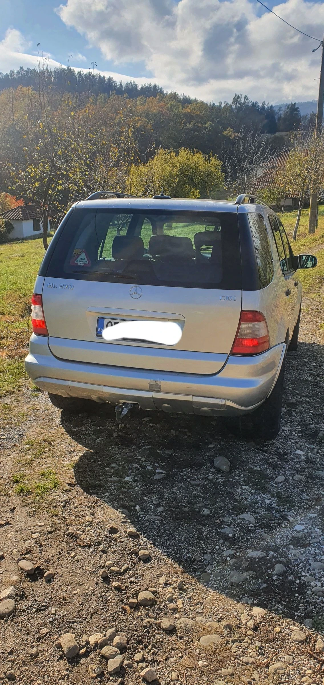 Mercedes-Benz ML 270, снимка 2 - Автомобили и джипове - 53922409