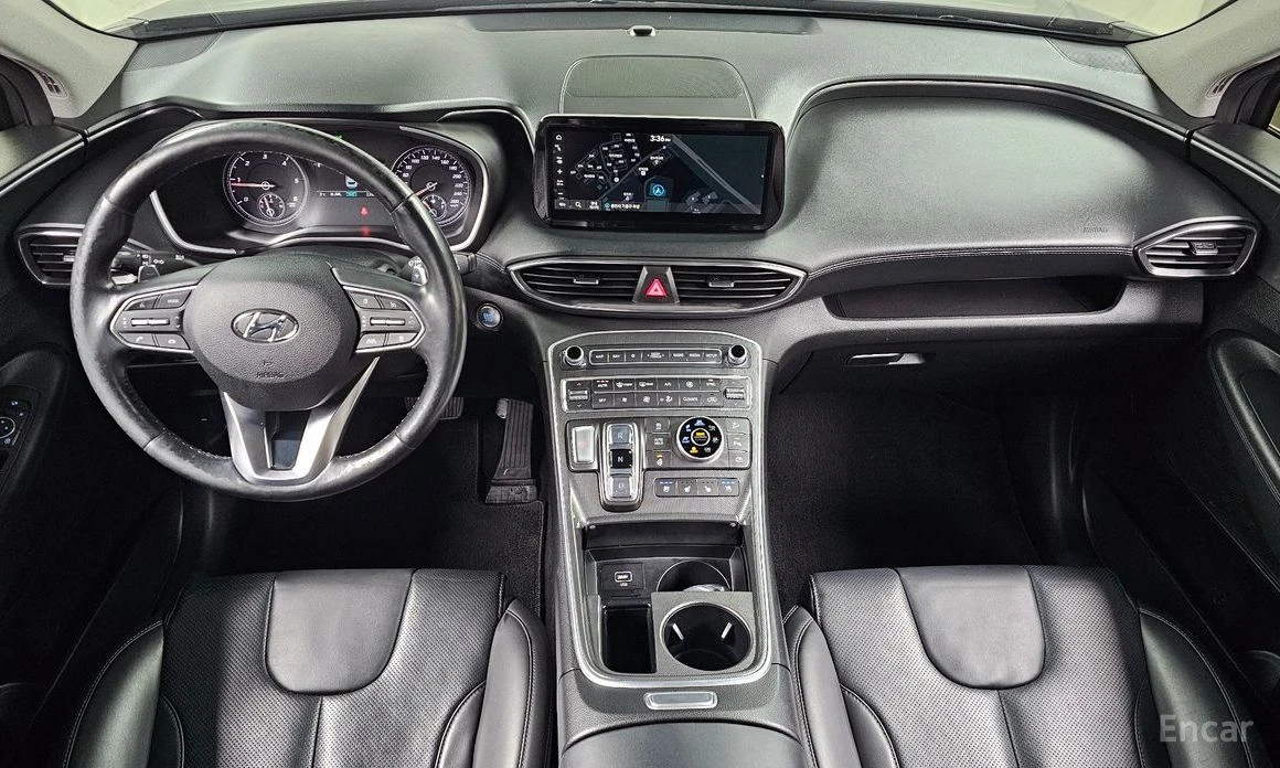 Hyundai Santa fe 2.2D Premium* 4x4* ПОДГРЕВ* ОБДУХВАНЕ* КАМЕРА* , снимка 8 - Автомобили и джипове - 54085334