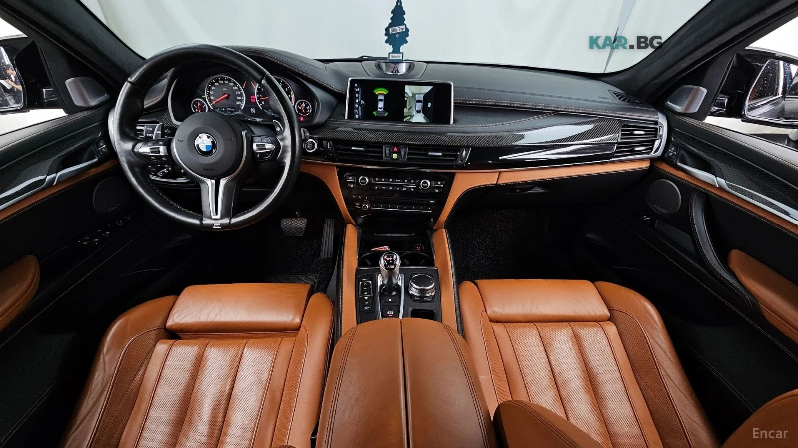 BMW X6 X6M 4.4* HUD* 360* КОЖА* ОБДУХВ, снимка 6 - Автомобили и джипове - 55077679
