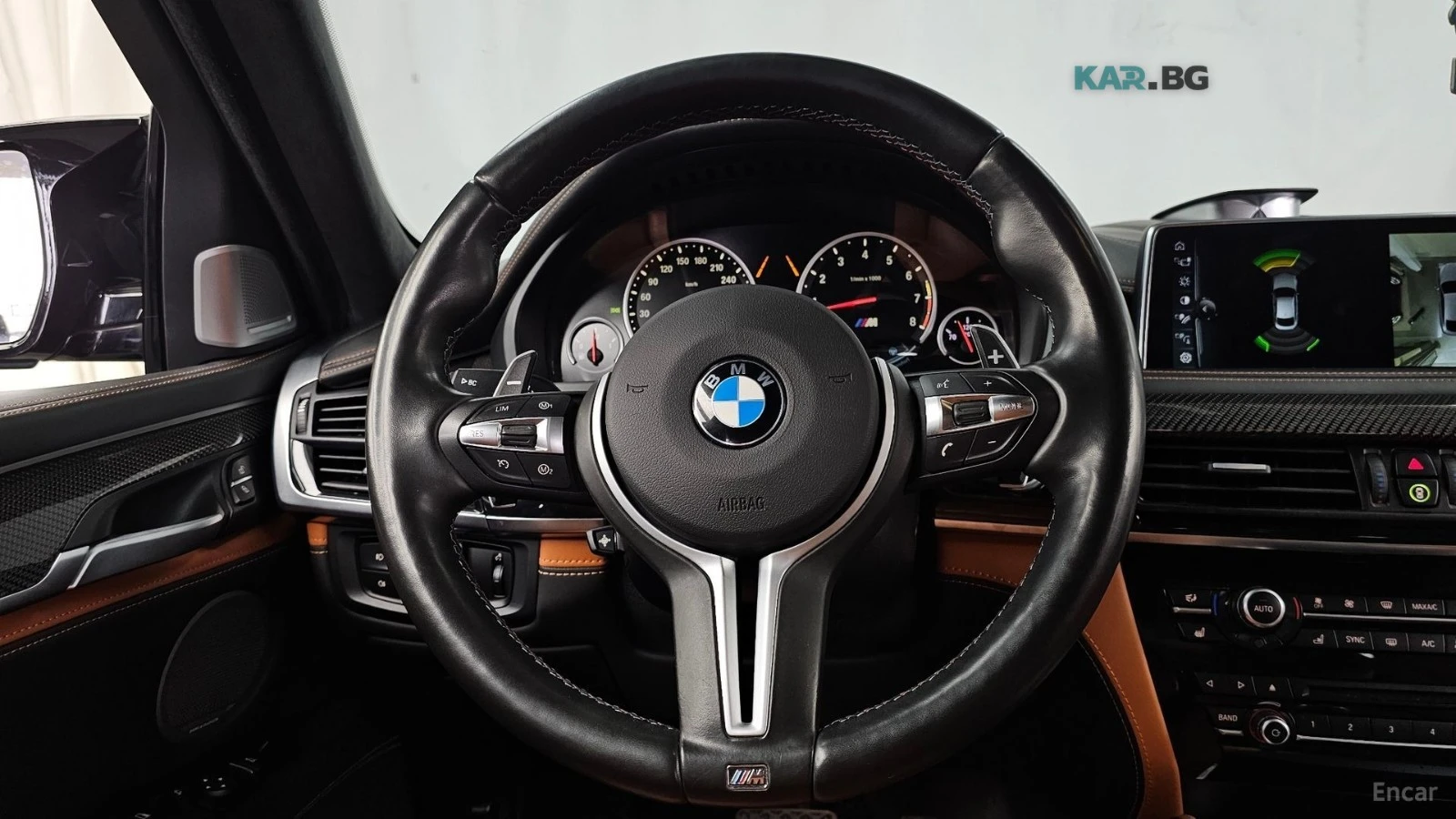 BMW X6 X6M 4.4* HUD* 360* КОЖА* ОБДУХВ, снимка 12 - Автомобили и джипове - 55077679