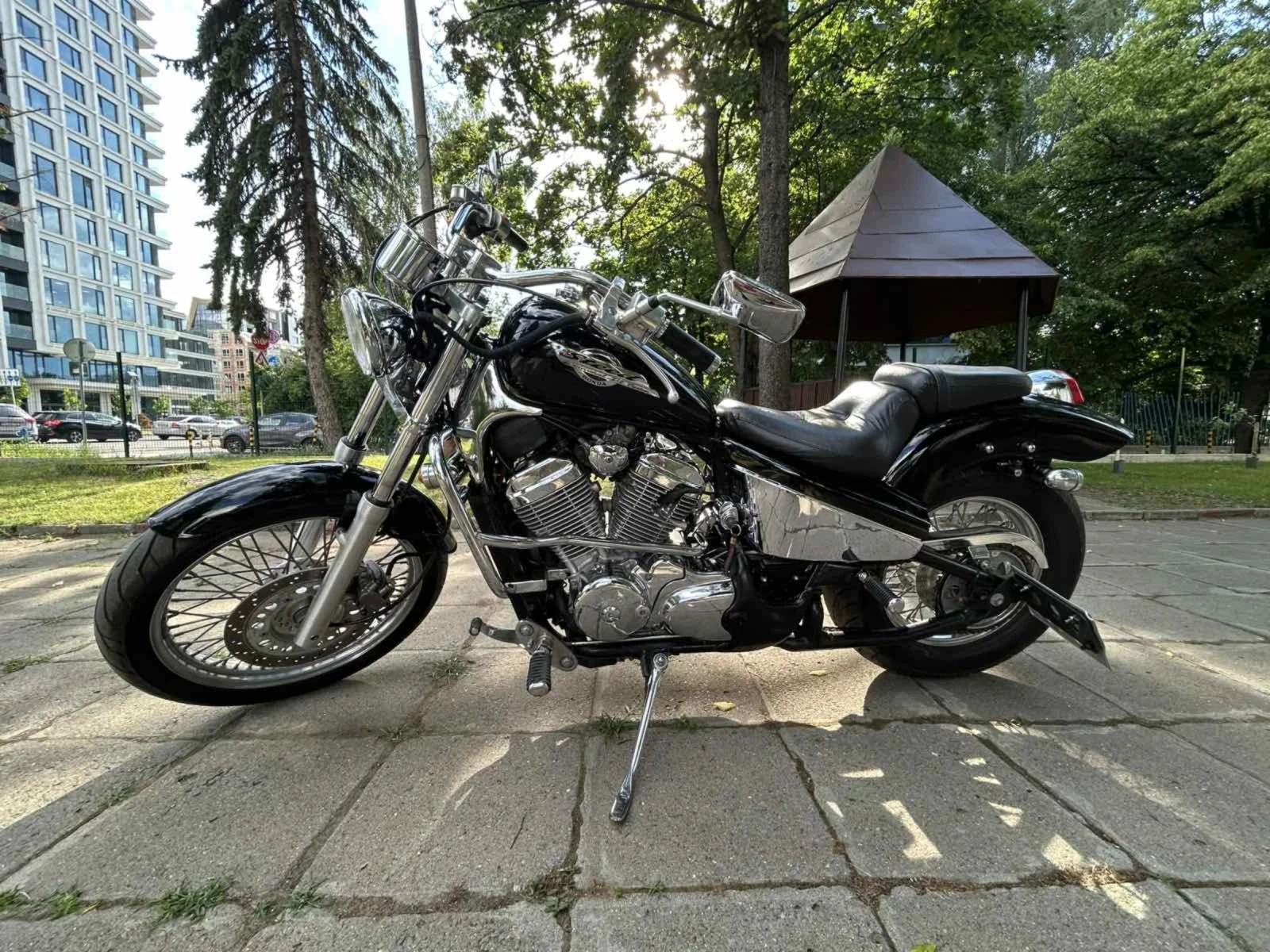Honda Steed 400 кубика , снимка 8 - Мотоциклети и мототехника - 54946925