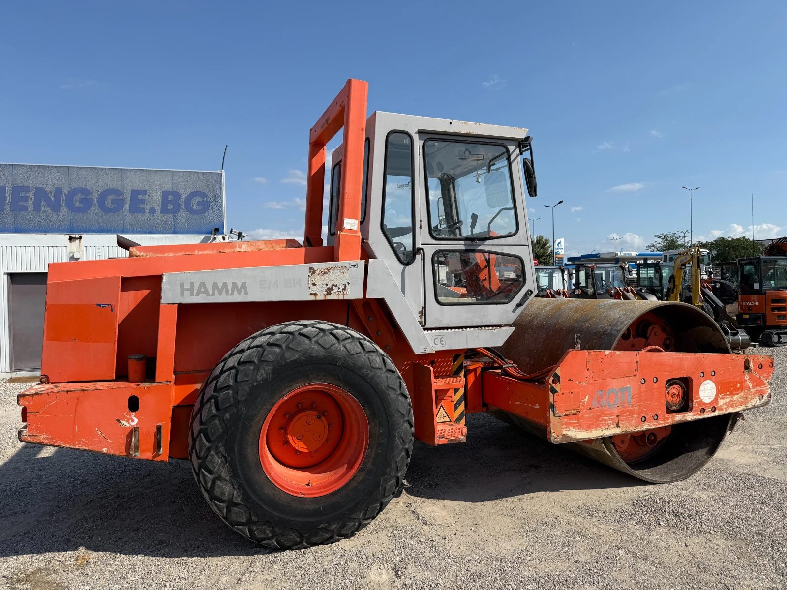 Валяк Hamm 4011 D, снимка 11 - Индустриална техника - 55663058