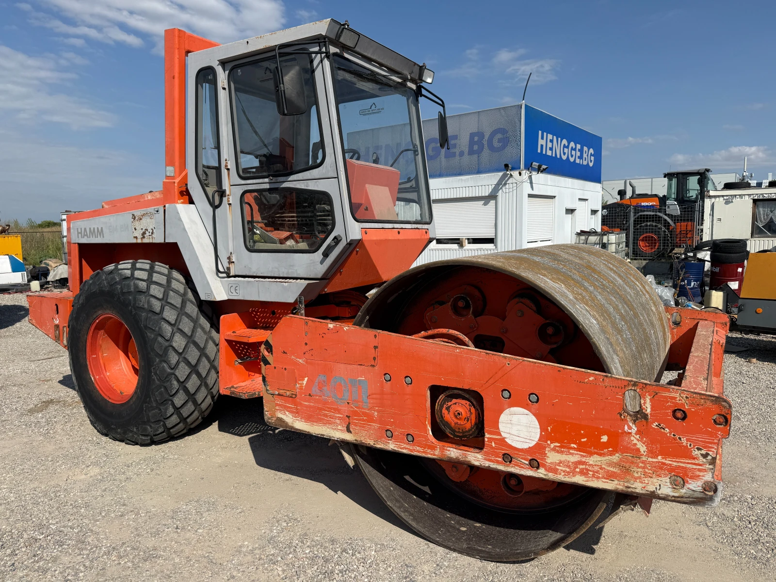 Валяк Hamm 4011 D, снимка 9 - Индустриална техника - 55663058