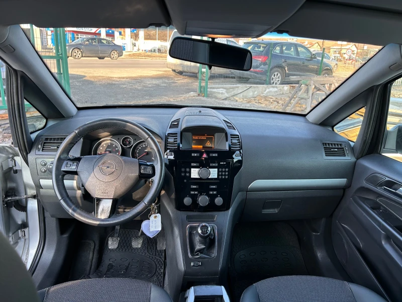 Opel Zafira 1.6I 16V EURO4 EKOMETAN, снимка 9 - Автомобили и джипове - 49217855