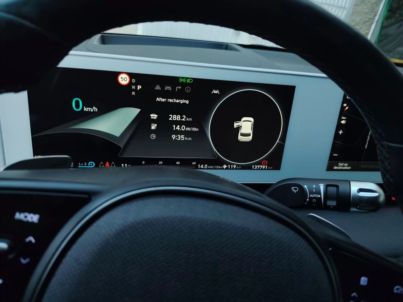 Hyundai Ioniq 5 72.6KW RWD Сервизна Кн, FULL екстри, снимка 11 - Автомобили и джипове - 52203606