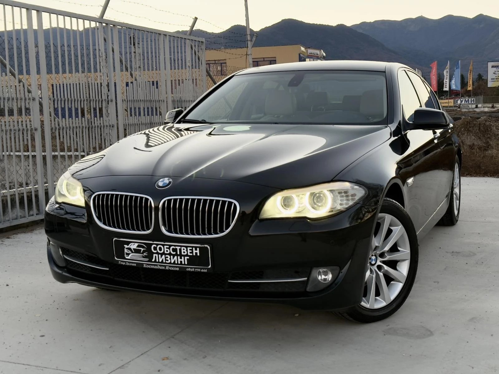 BMW 520 2.0D 8ZF/Навигация/Камера/Лед/Собствен лизинг - изображение 8