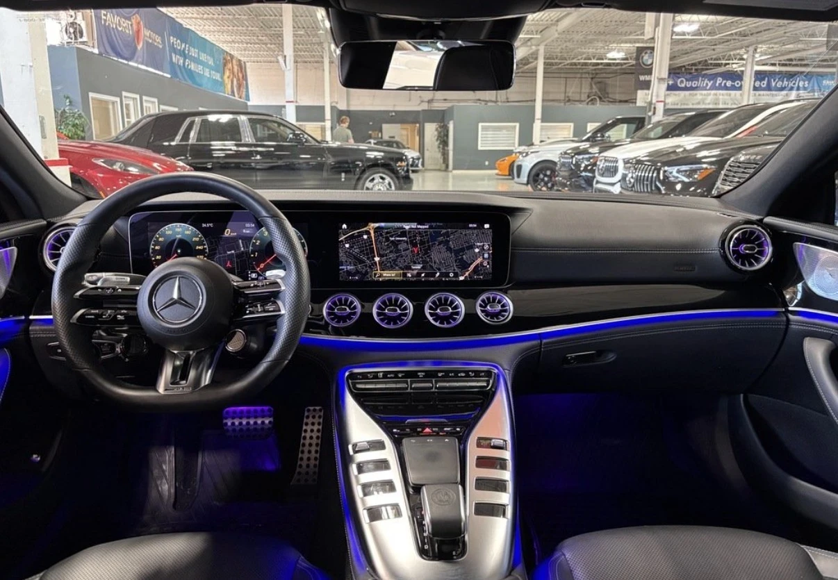 Mercedes-Benz GT 53 AMG * BURMSTER * ОБДУХВАНЕ * ДИСТРОНИК * CARFAX, снимка 5 - Автомобили и джипове - 54891728