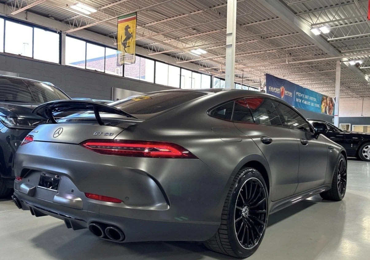 Mercedes-Benz GT 53 AMG * BURMSTER * ОБДУХВАНЕ * ДИСТРОНИК * CARFAX, снимка 2 - Автомобили и джипове - 54891728