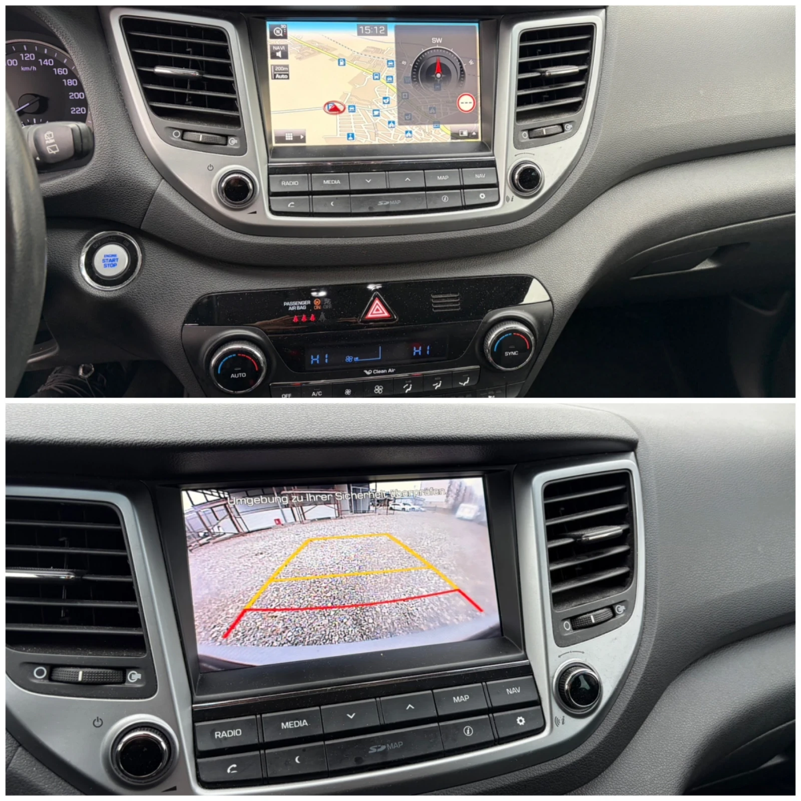 Hyundai Tucson 1.6i* 177hp* 4x4* Швейцария, снимка 6 - Автомобили и джипове - 54068126