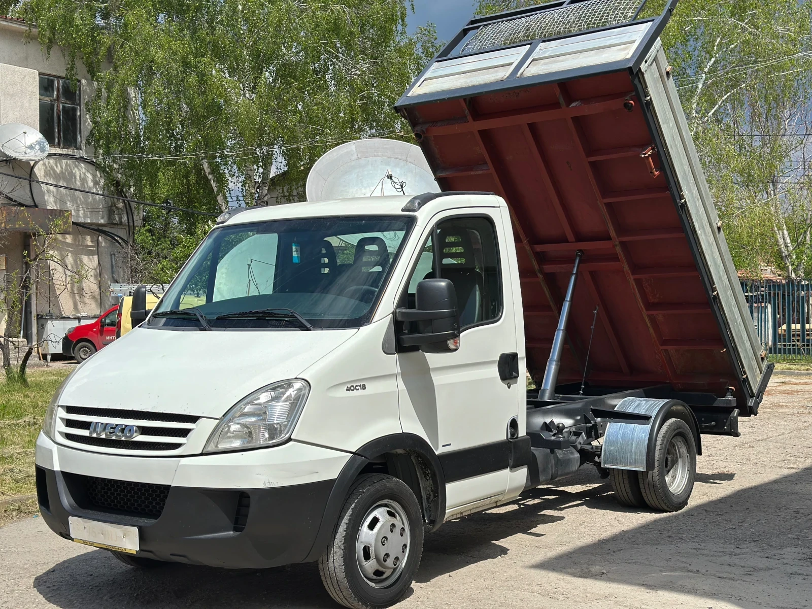 Iveco 35c18 Самосвал 3.40на2.10, Климатик, Без ръжда  - изображение 2