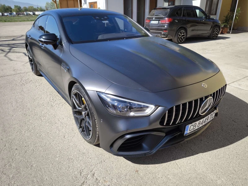 Mercedes-Benz AMG GT AMG 63 4 MATIC + HIGH END Burmester , снимка 2 - Автомобили и джипове - 47760343