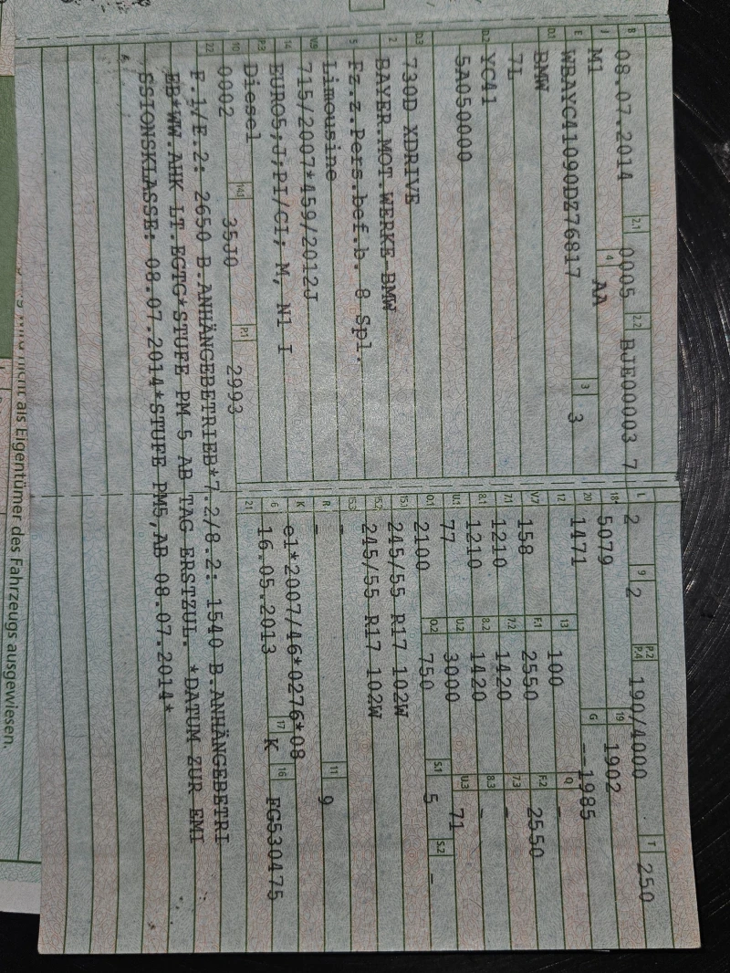 BMW 730 730D M Facelift   Германия , снимка 17 - Автомобили и джипове - 50432411