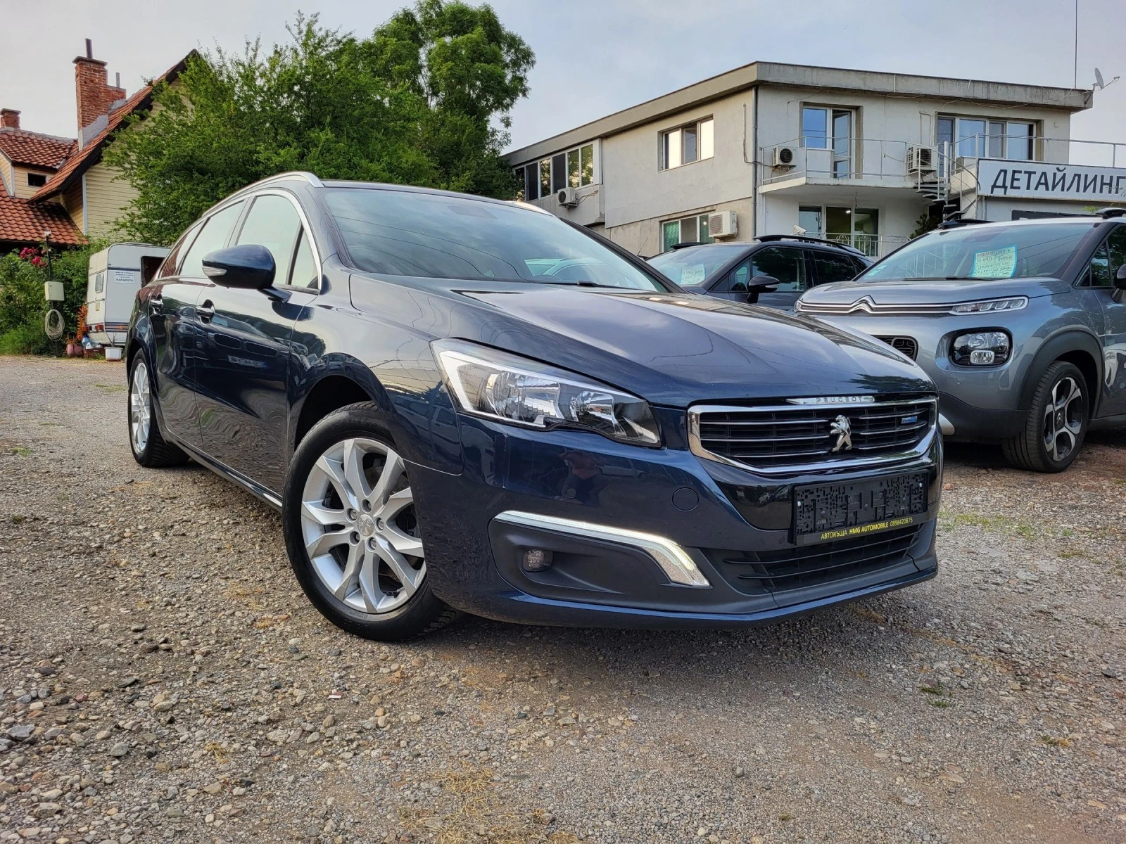 Peugeot 508 2.0 Blue HDI / NAVY/ ПАНОРАМА / - [1] 