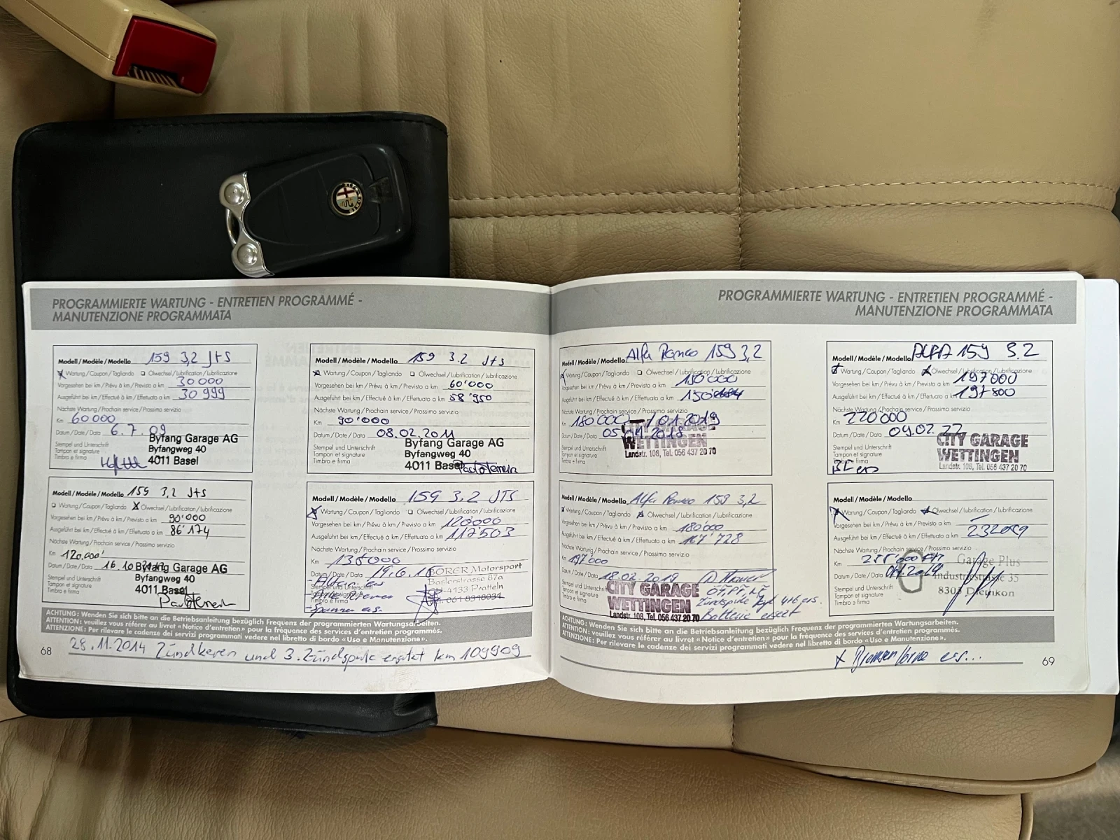 Alfa Romeo 159 3.2 JTS V6 Q4* 4x4* ШВЕЙЦАРИЯ* КОЖА* НАВИ* , снимка 17 - Автомобили и джипове - 53719455