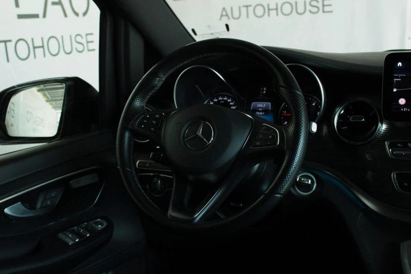 Mercedes-Benz V 250 d 4MATIC LONG CAMERA КОЖА  7-МЕСТА, снимка 8 - Бусове и автобуси - 53202283