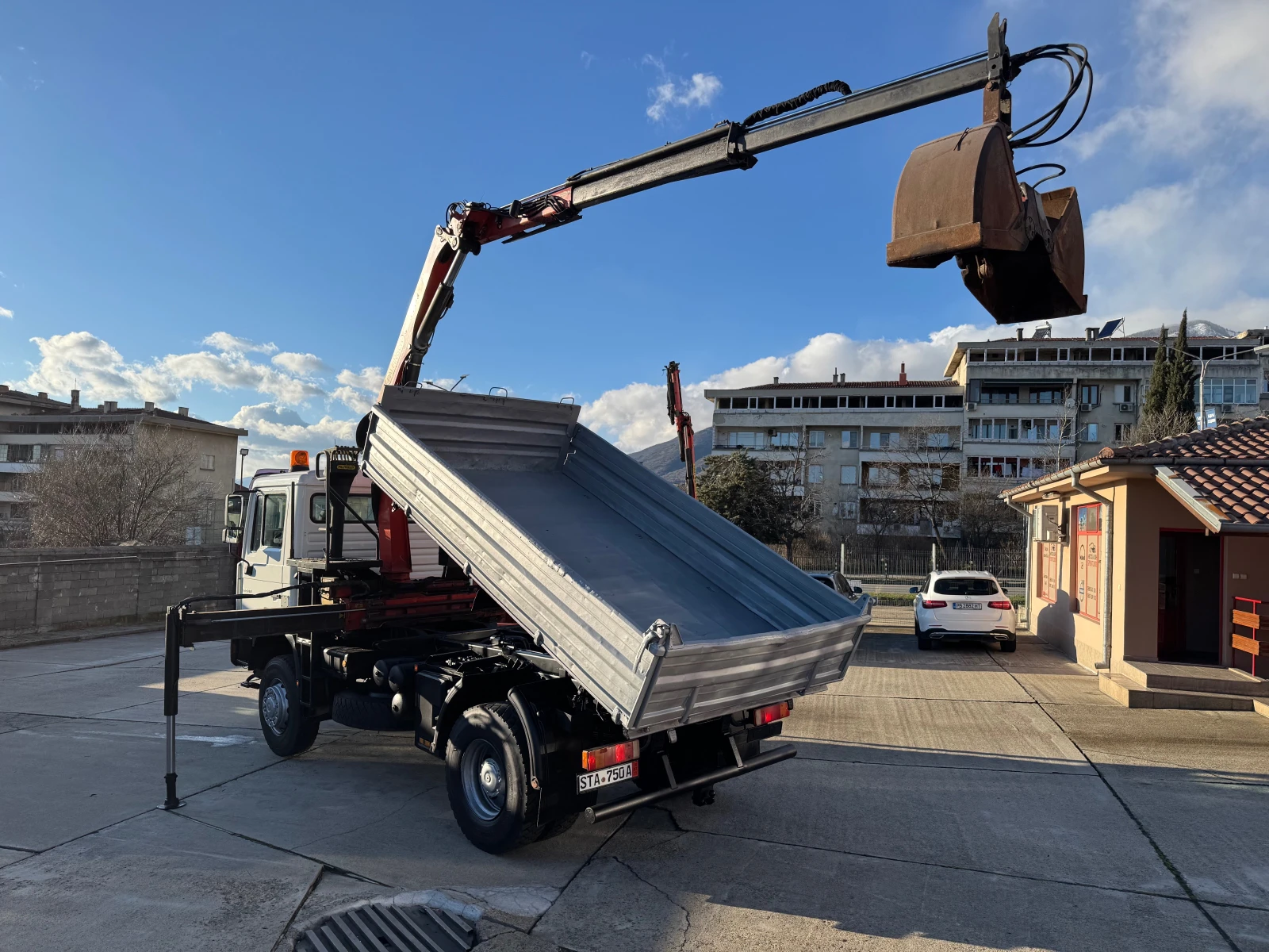 Man 18 18.280 , Palfinger 11001 , 4x4 - изображение 3