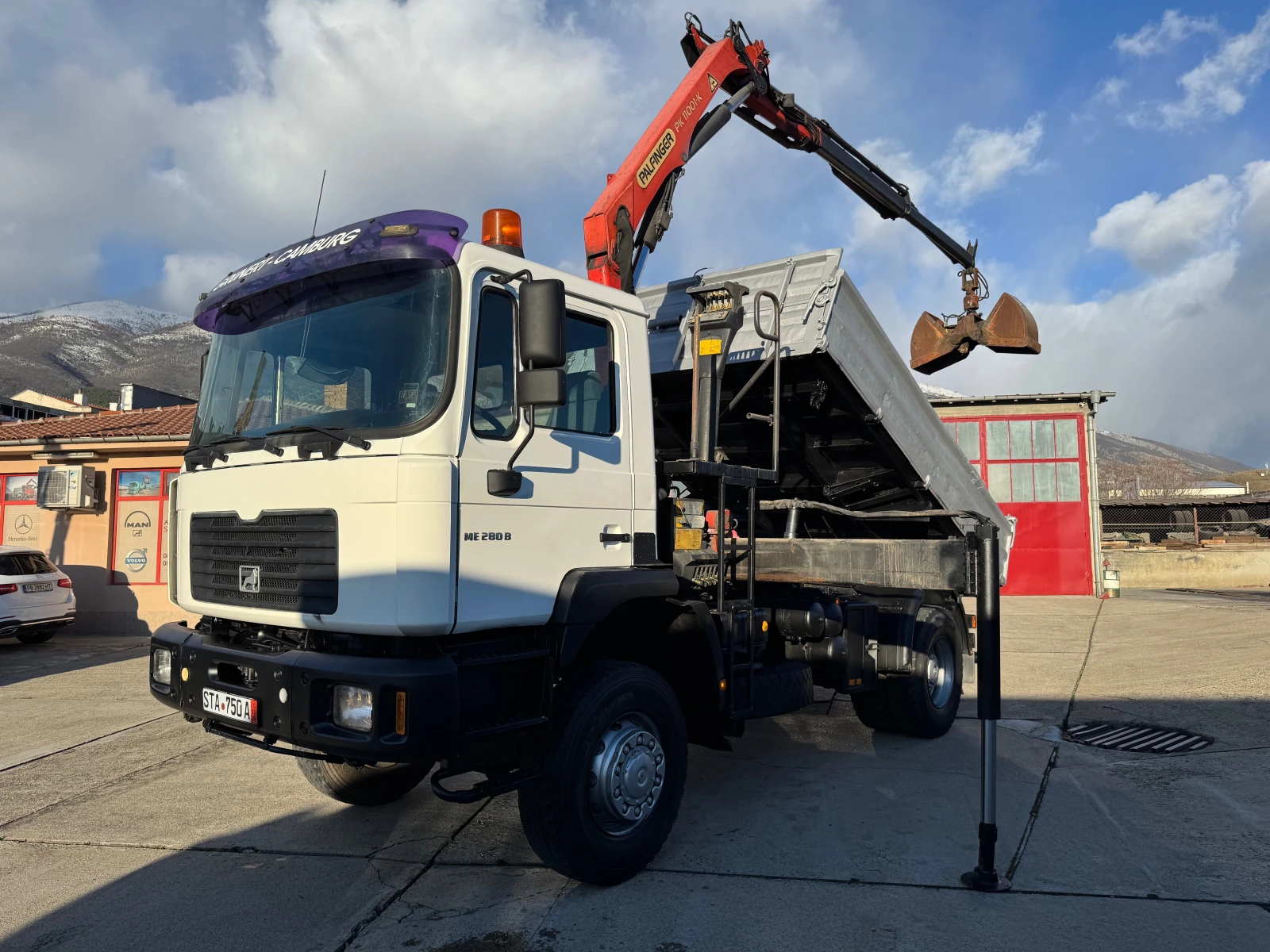 Man 18 18.280 , Palfinger 11001 , 4x4 | Mobile.bg � ����������� 2