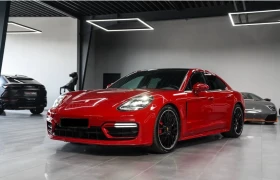 Porsche Panamera GTS Facelift V8 Carmine Red / SOFT CLOSE / PANO, снимка 1