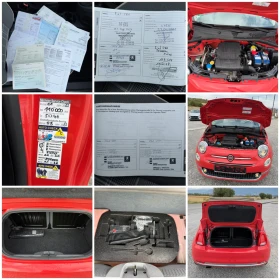 Fiat 500 C 1.2i FACELIFT CABRIO EURO 6 TUV COC SERVICE BOOK | Mobile.bg    17
