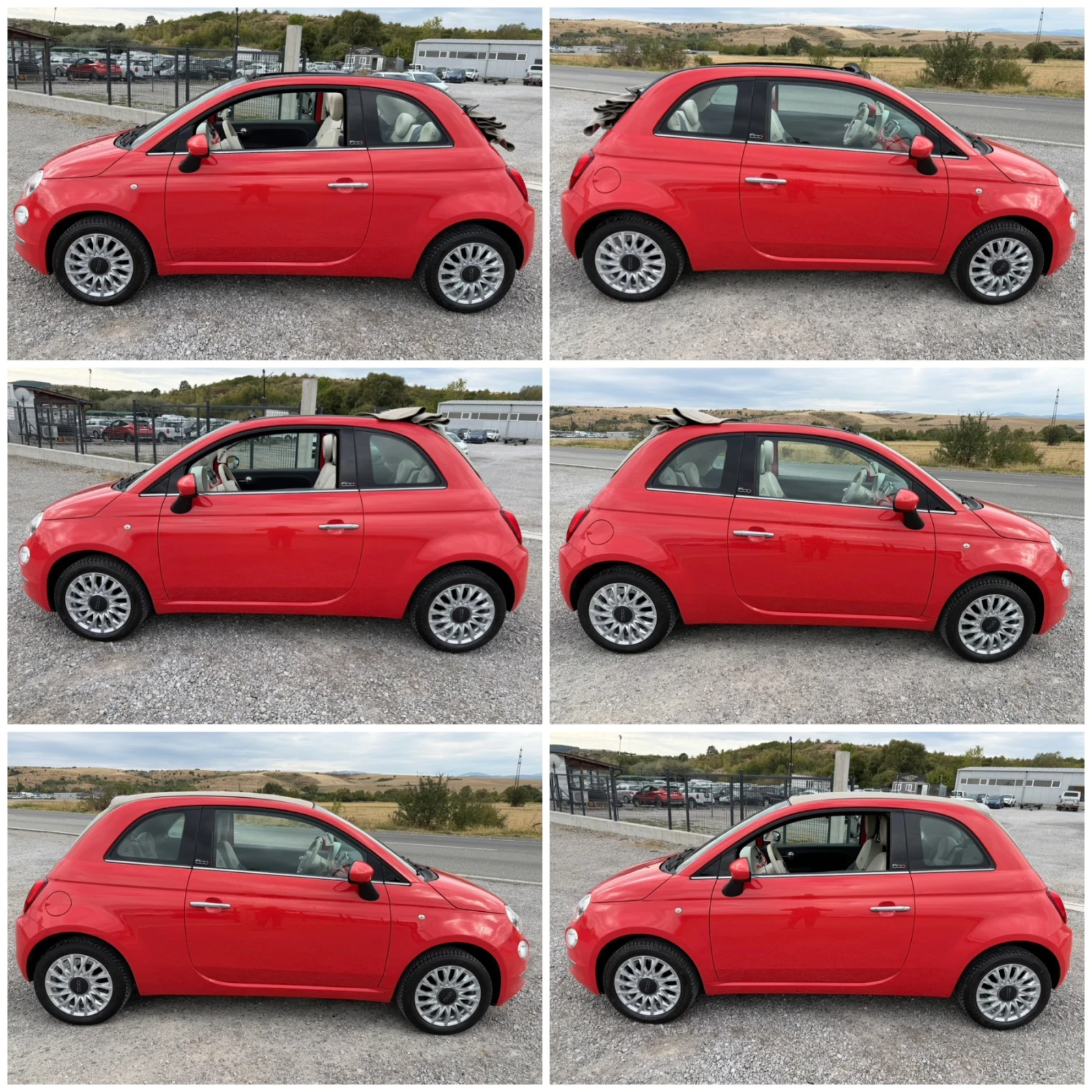 Fiat 500 C 1.2i FACELIFT CABRIO EURO 6 TUV COC SERVICE BOOK - изображение 5