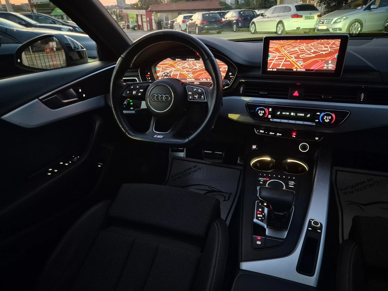 Audi A4 2.0TDI* 190KC* S-LINE* DIGITAL* LED, снимка 12 - Автомобили и джипове - 55667336