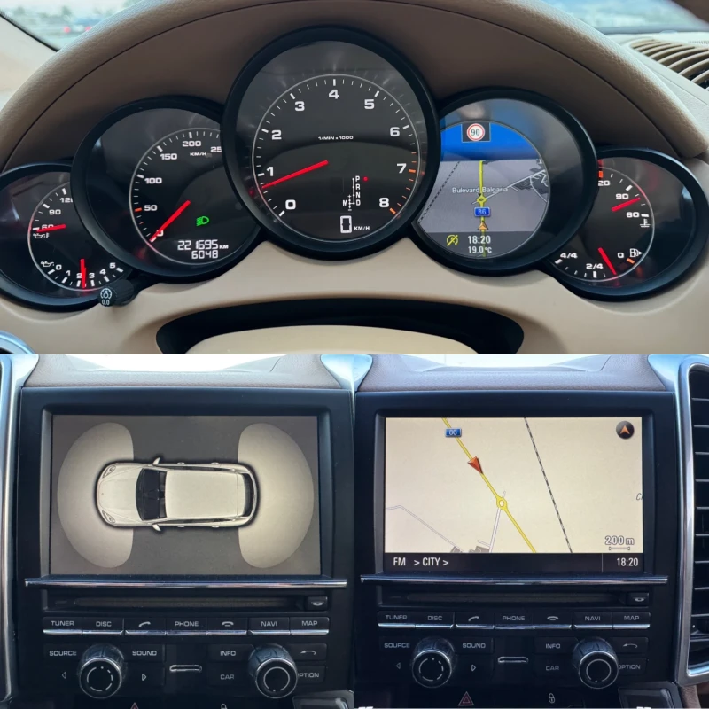 Porsche Cayenne 3.6 FACELIFT / 4X4 / KOJA / NAVI / XENON , снимка 15 - Автомобили и джипове - 52160531