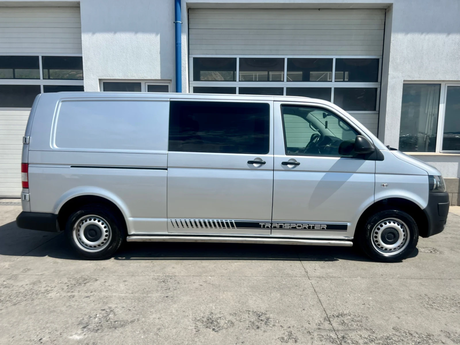 VW Transporter LONG /Товаропътнически / 6-места / Климатроник - изображение 10