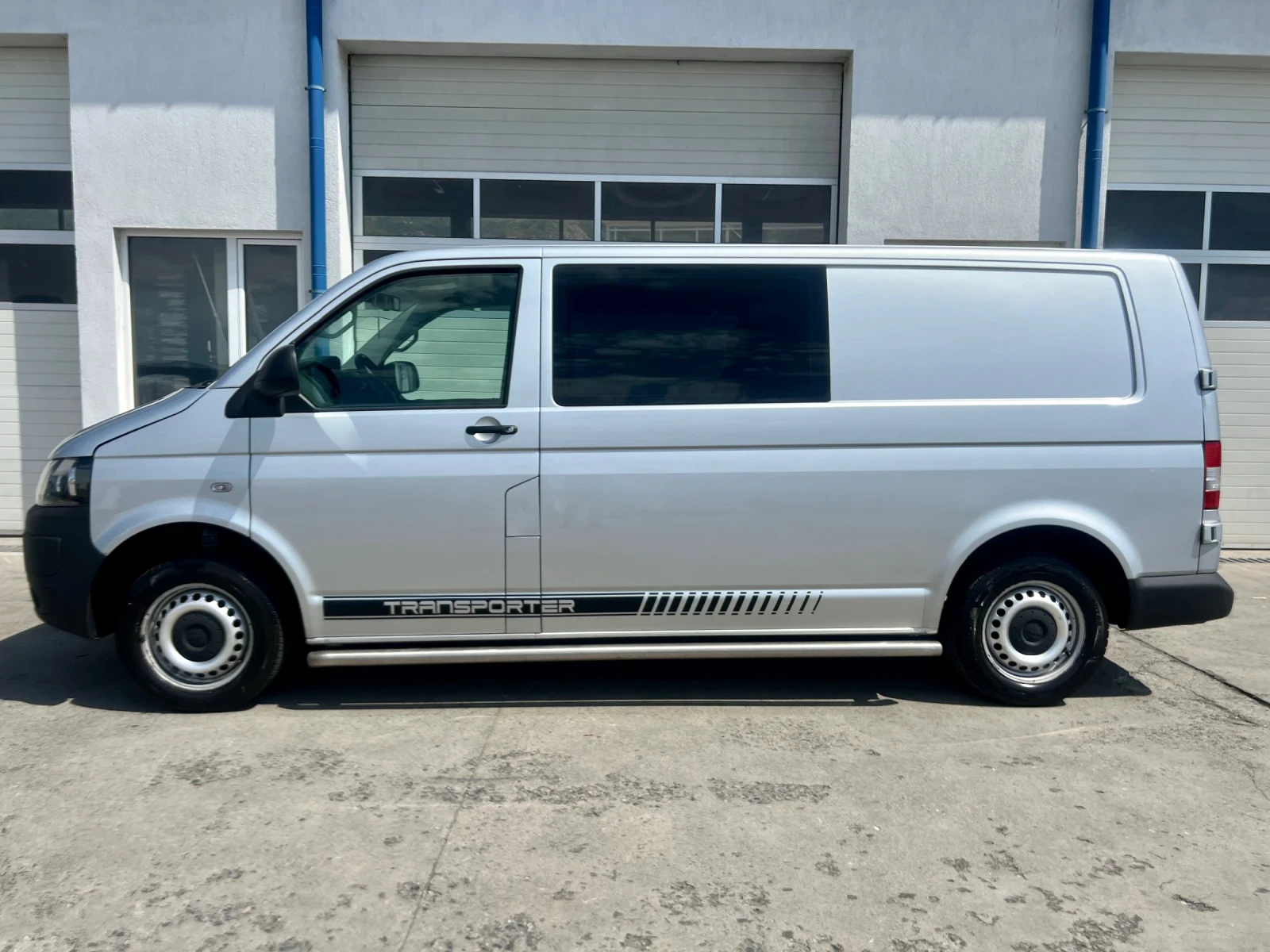 VW Transporter LONG /Товаропътнически / 6-места / Климатроник - изображение 4