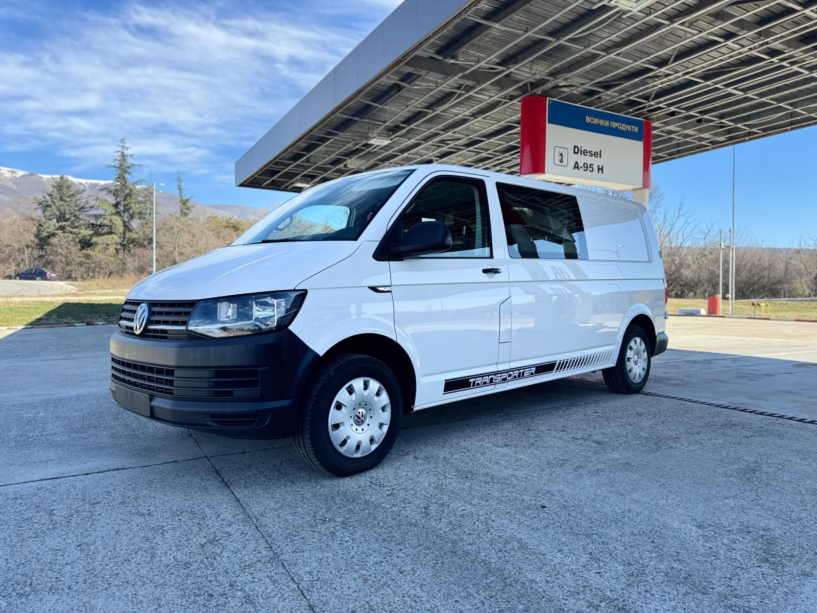 VW Transporter 2.0TDI MAXI Товаропътнически, снимка 3 - Бусове и автобуси - 54332681