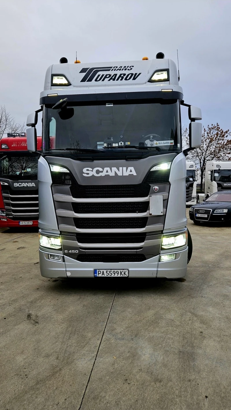 Scania S 450 Не Различим от Нов, снимка 1 - Камиони - 48465152