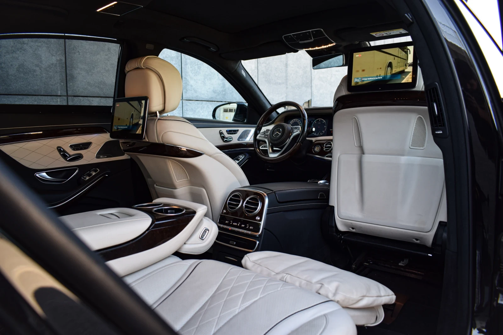 Mercedes-Benz S 350 LONG-FIRST CLASS-3TV-FACE-FULL MAX-EXECUTIVE SEAT, снимка 9 - Автомобили и джипове - 56020182