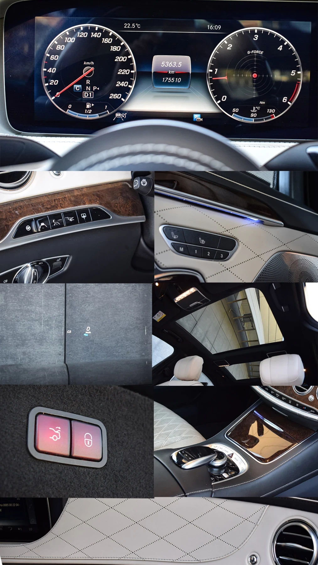 Mercedes-Benz S 350 LONG-FIRST CLASS-3TV-FACE-FULL MAX-EXECUTIVE SEAT, снимка 13 - Автомобили и джипове - 56020182