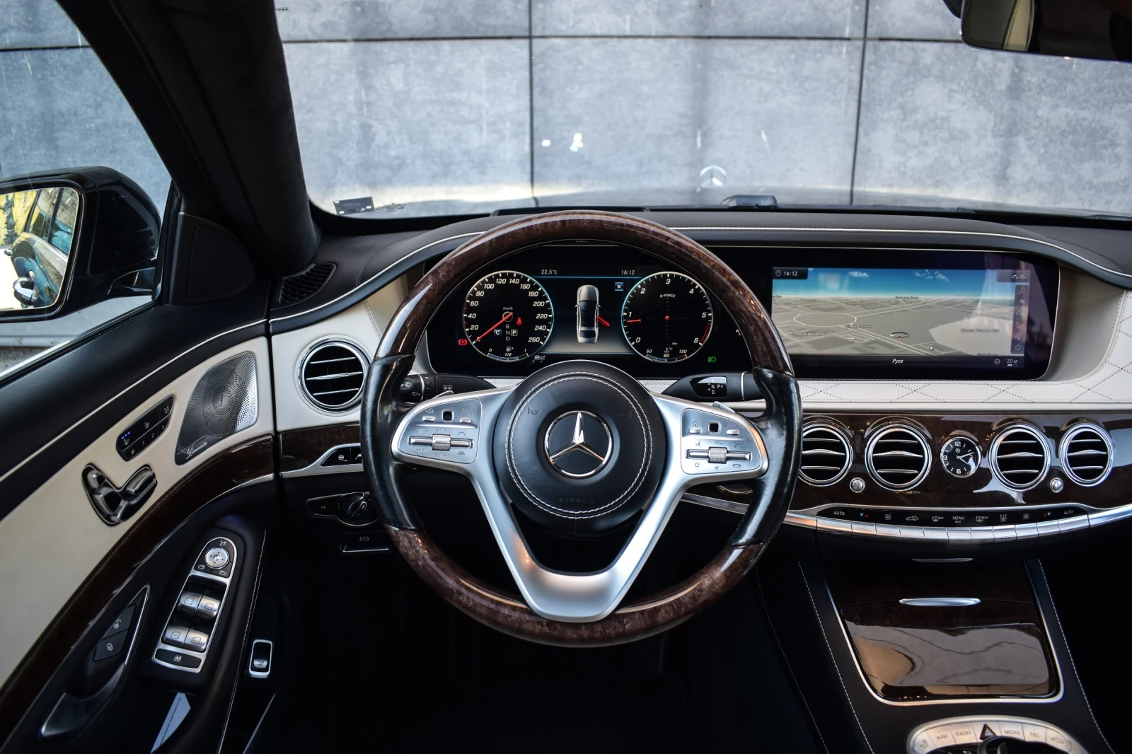 Mercedes-Benz S 350 LONG-FIRST CLASS-3TV-FACE-FULL MAX-EXECUTIVE SEAT, снимка 8 - Автомобили и джипове - 56020182