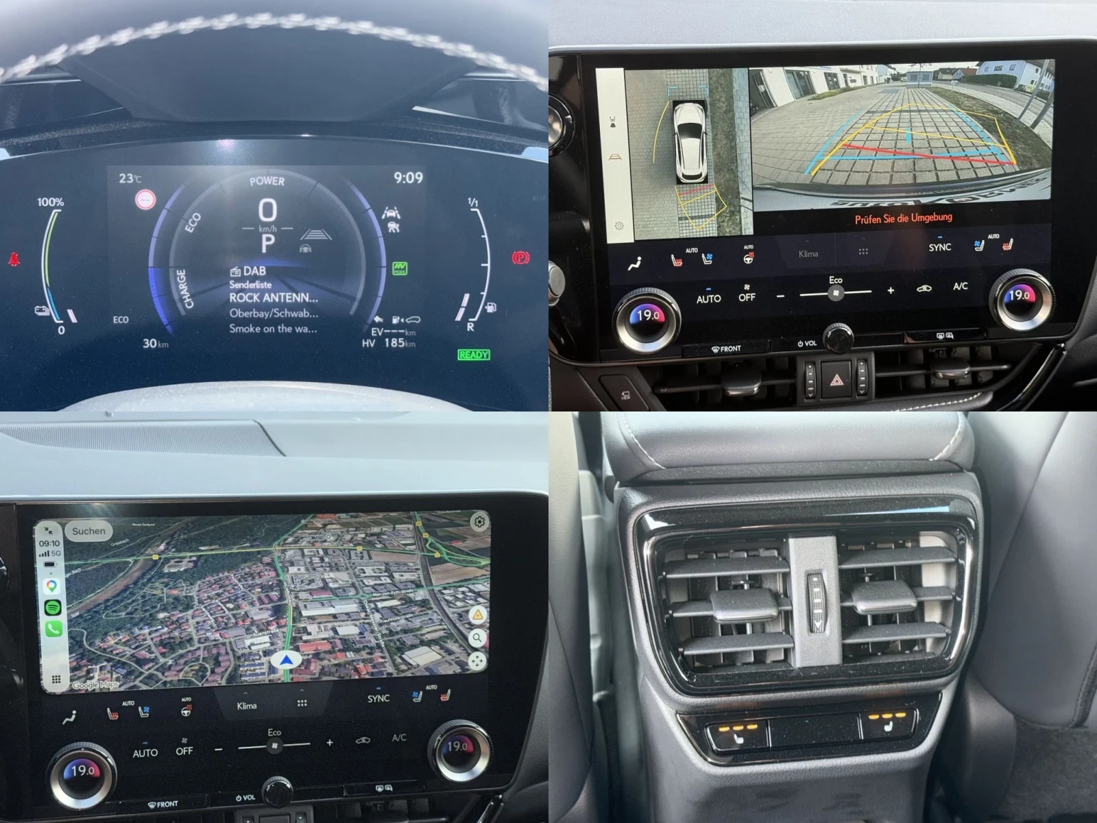Lexus NX 450 h+ /F-SPORT/4x4/292HP/360/HUD/MEMO/CPLAY/334h, снимка 15 - Автомобили и джипове - 55803777