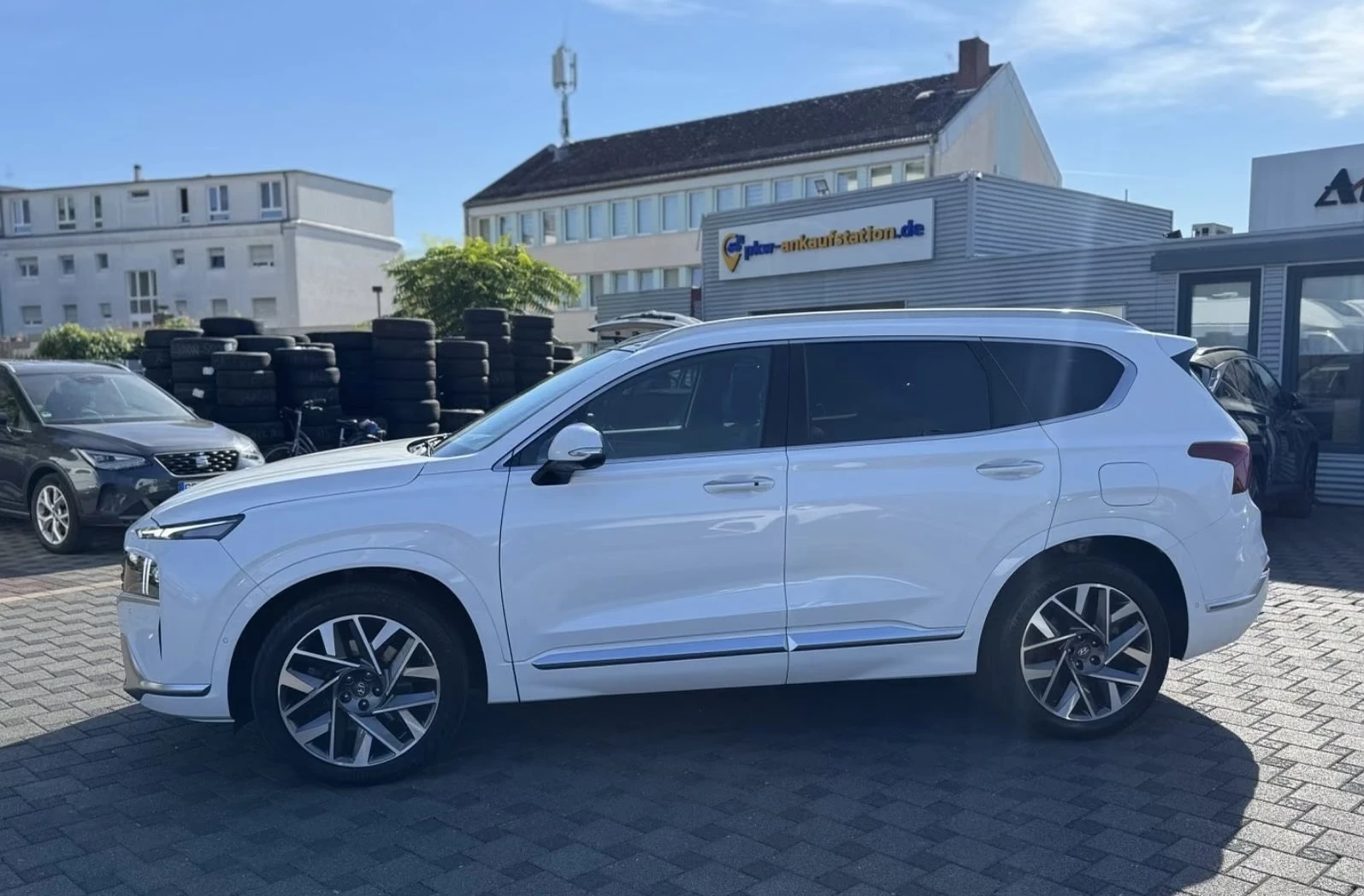 Hyundai Santa fe Santa Fe Signature 4WD 7 SITZER STANZHEIZUNG, снимка 7 - Автомобили и джипове - 55838995