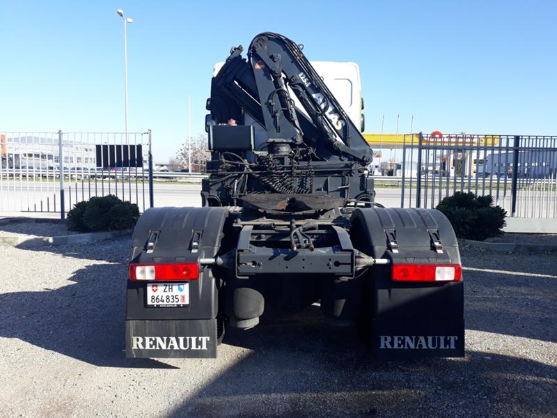 Renault Premium ВЛЕКАЧ+КРАН-10,1м, снимка 4 - Камиони - 35489905