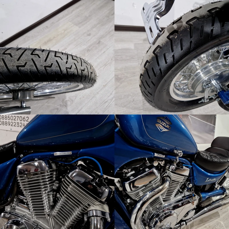 Suzuki Intruder 800cc 1991г. 54к.с, снимка 17 - Мотоциклети и мототехника - 53589144