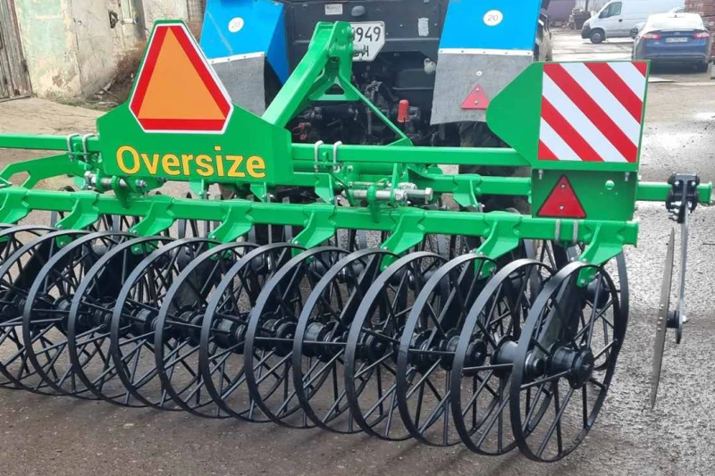 Брана VELES AGRO КОЛЕСНИЦА 3м. до 12м., снимка 8 - Селскостопанска техника - 50084345