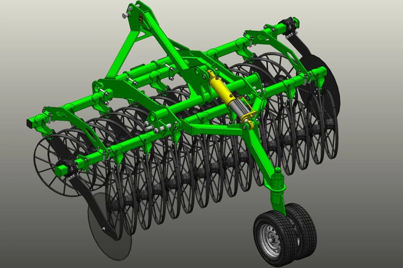 Брана VELES AGRO КОЛЕСНИЦА 3м. до 12м.