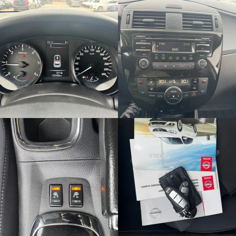 Nissan Pulsar 1.5DCi EURO-6 , снимка 14 - Автомобили и джипове - 53262924