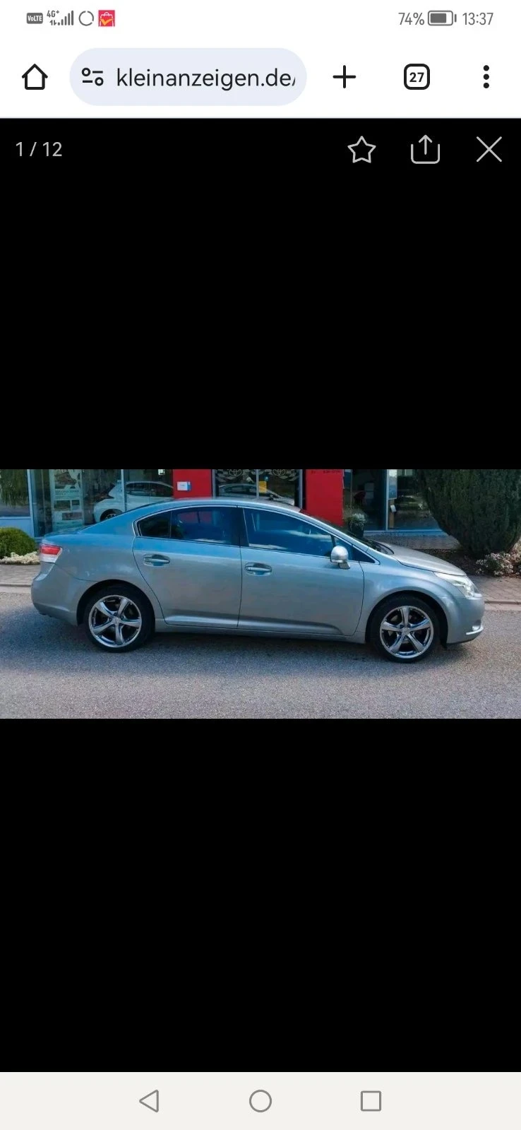 Toyota Avensis 1.8 171000km, снимка 16 - Автомобили и джипове - 53597866